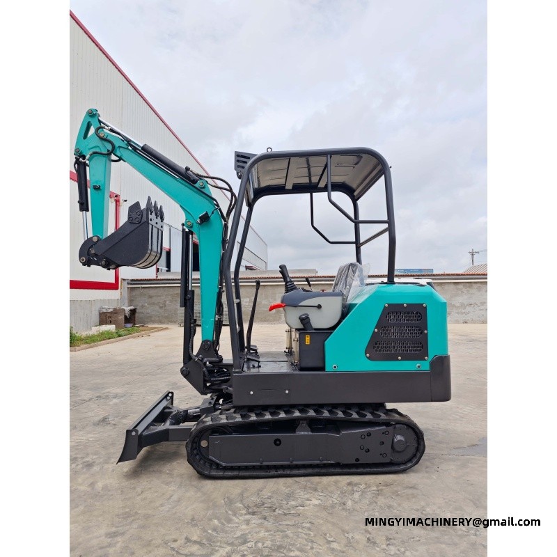 mini excavator for landscaping