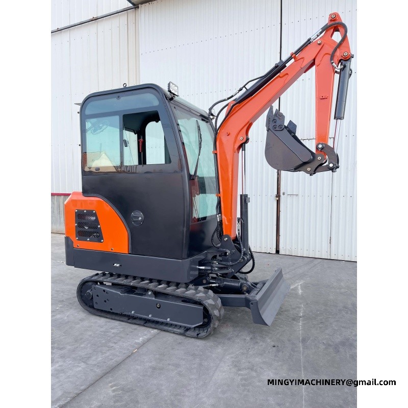 mini excavator for farming
