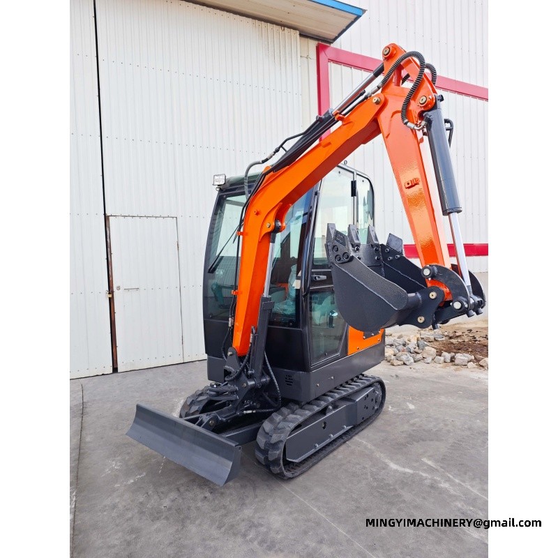 mini excavator for farming