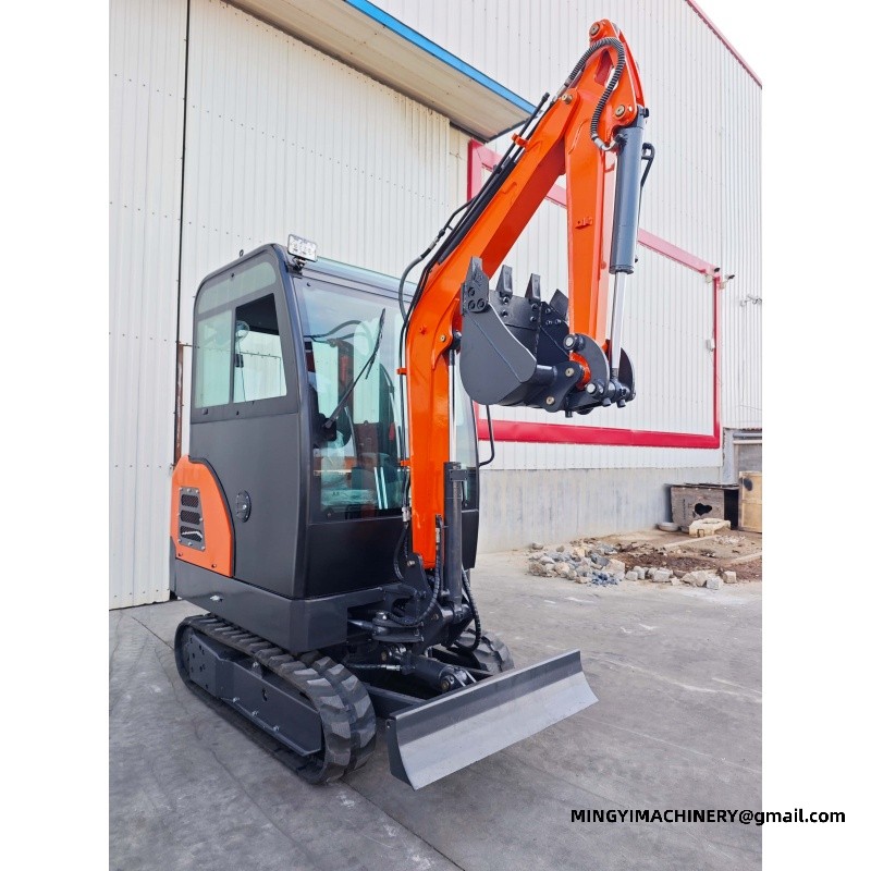 mini excavator for farming