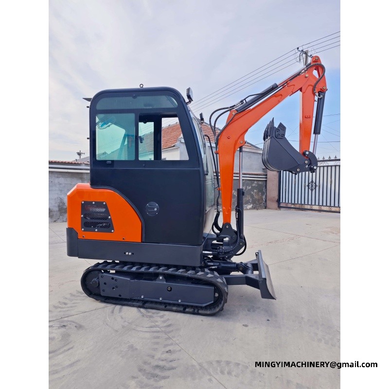 mini excavator for farming