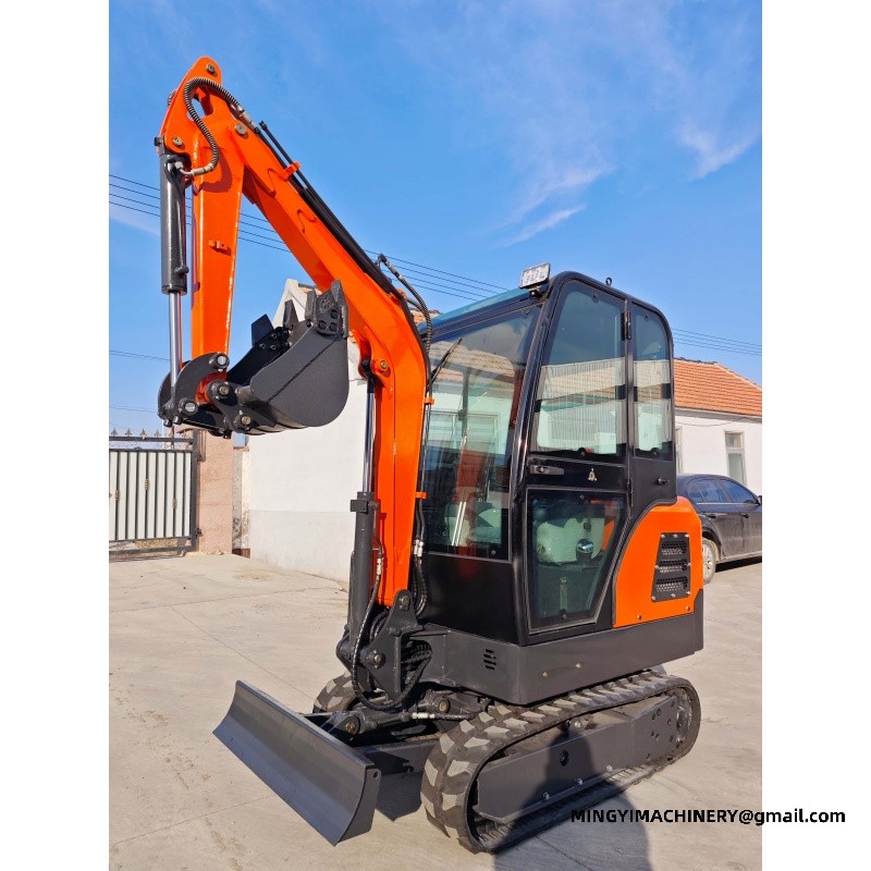 mini excavator for farming