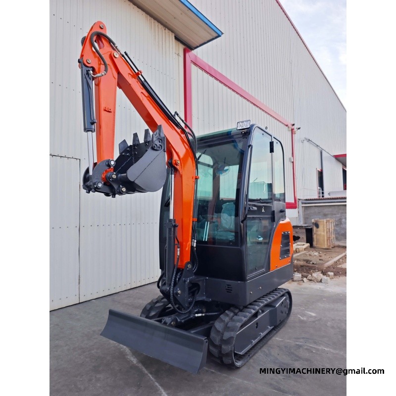 mini excavator for farming