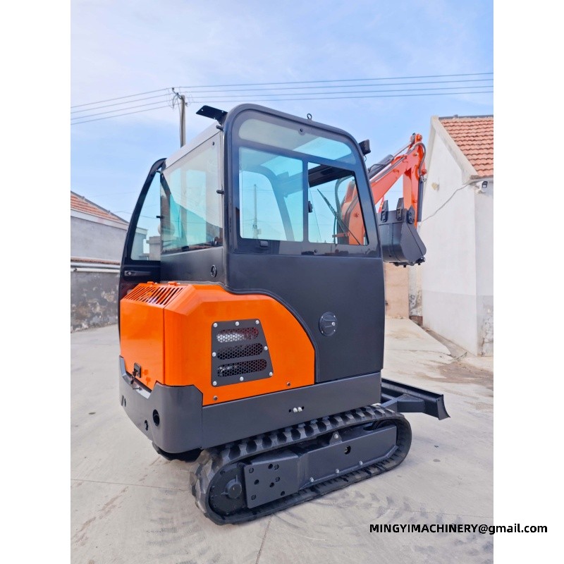 mini excavator for farming