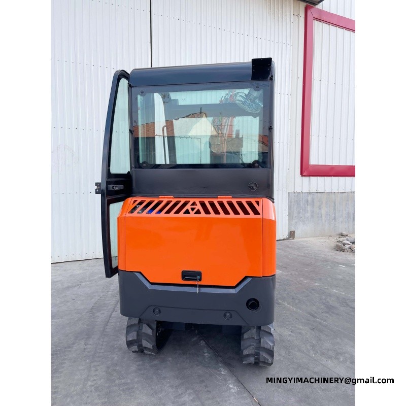 mini excavator for gardening
