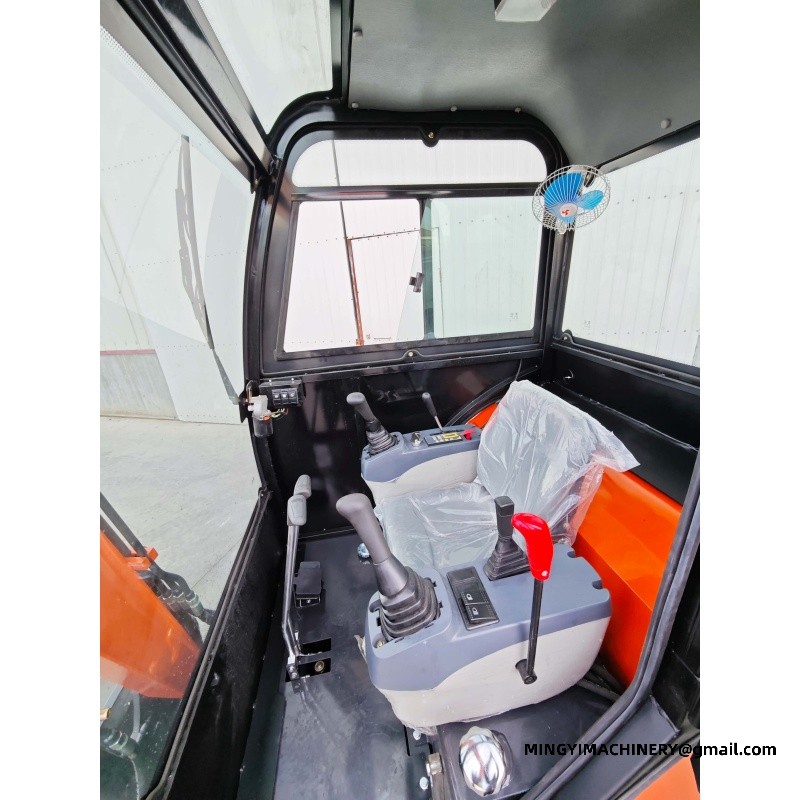 mini excavator for utility work