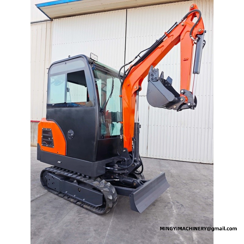 mini excavator for utility work
