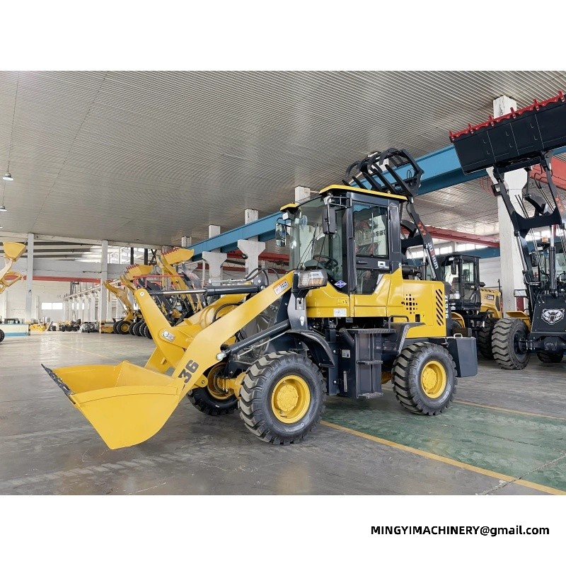 loader machine for construction