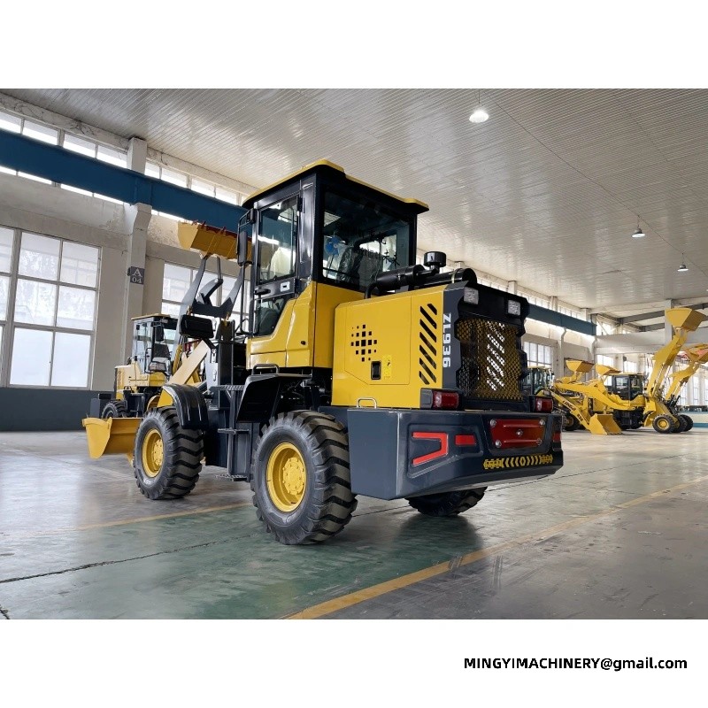loader machine for construction