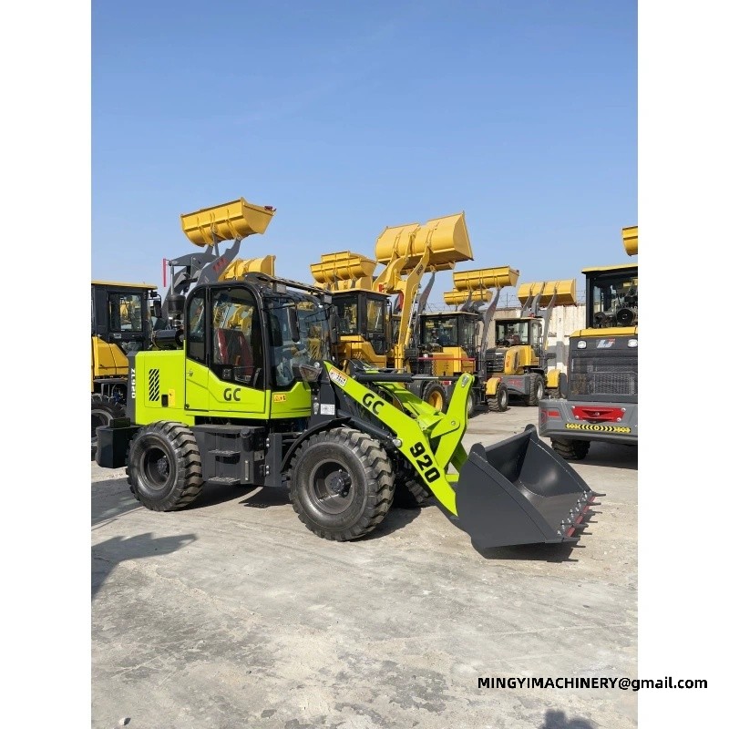 wheel loader for material handling