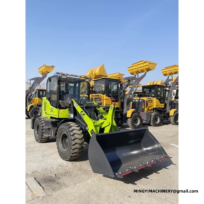 wheel loader for material handling