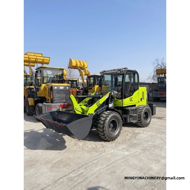 wheel loader for material handling