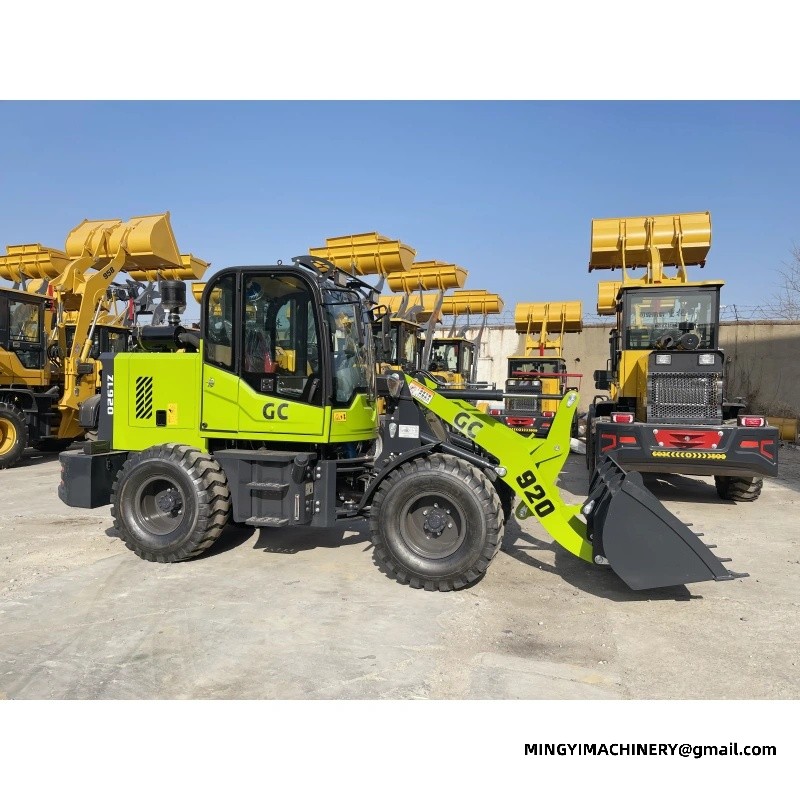 wheel loader for material handling