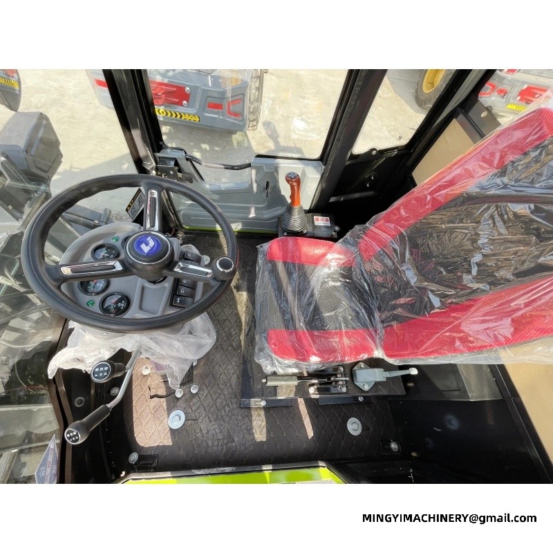wheel loader for material handling
