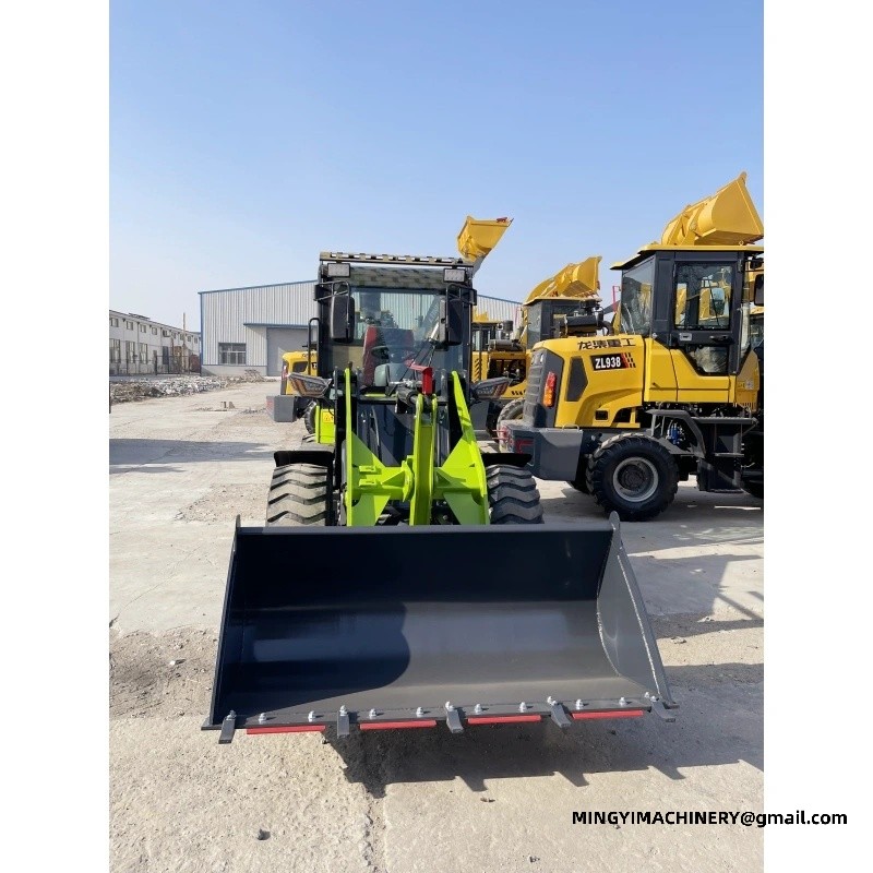 wheel loader for aggregate yard