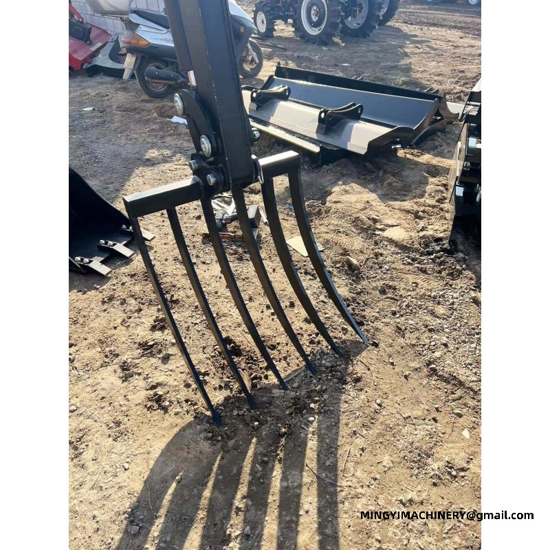 100hp agricultural tractor equipped with a large rake