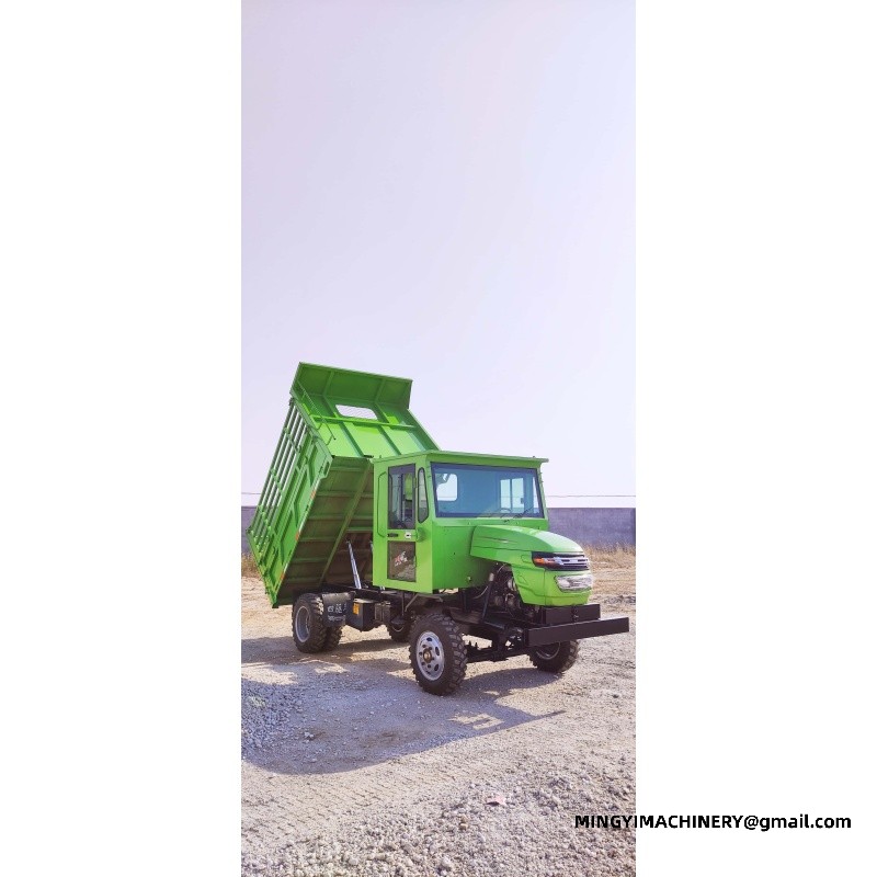 small articulated dump truck
