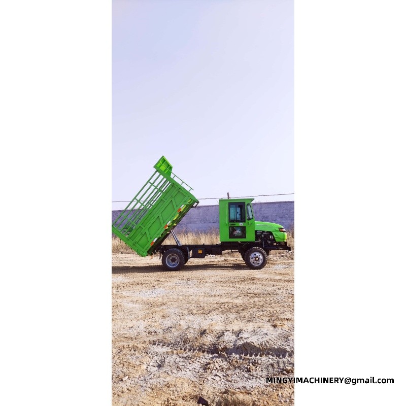 small articulated dump truck