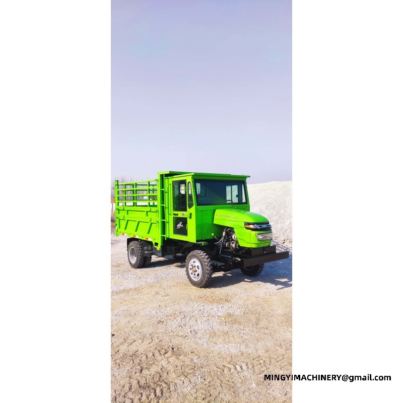 small articulated dump truck