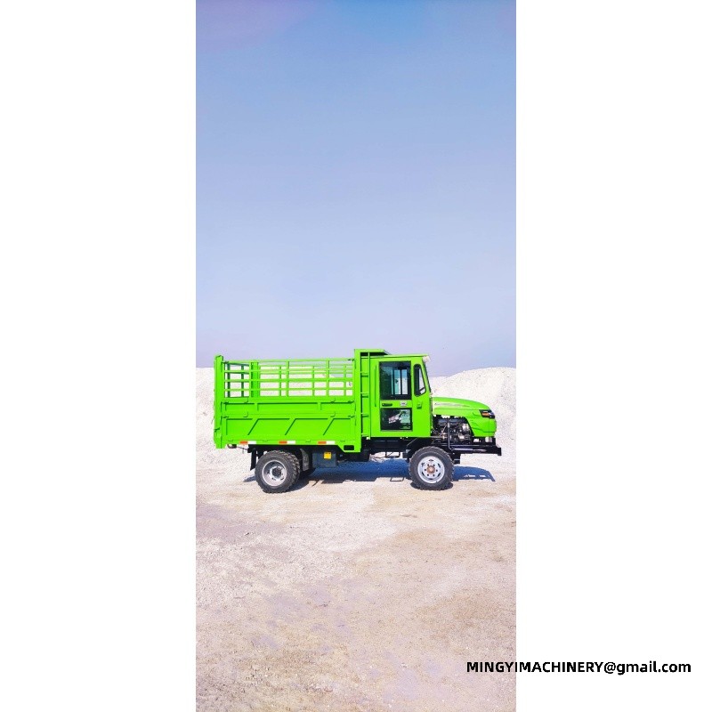 small articulated dump truck