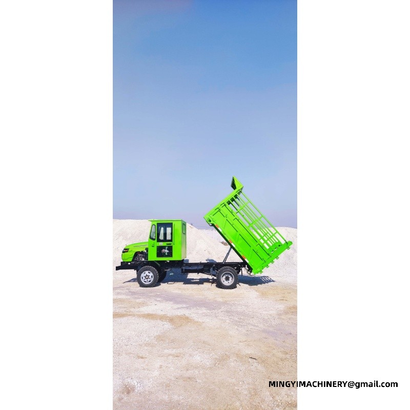 small articulated dump truck