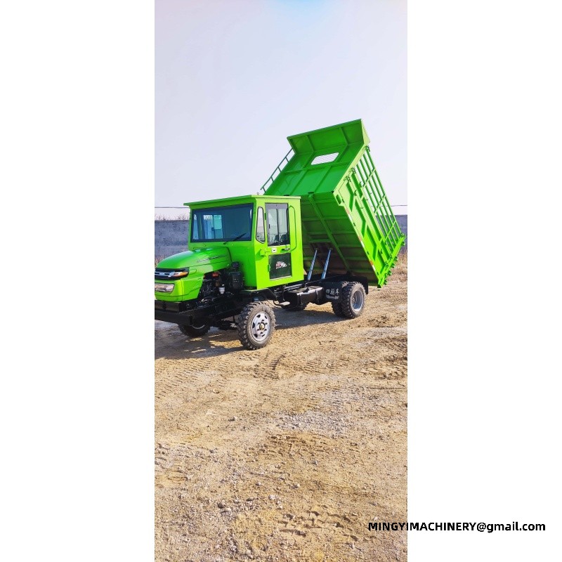 small articulated dump truck