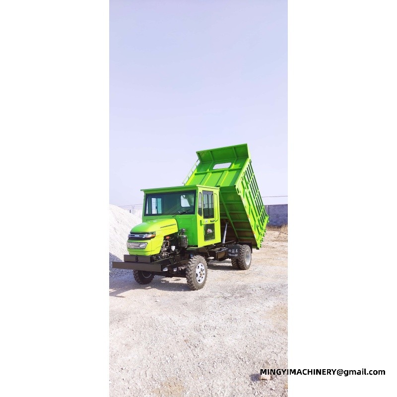 small articulated dump truck