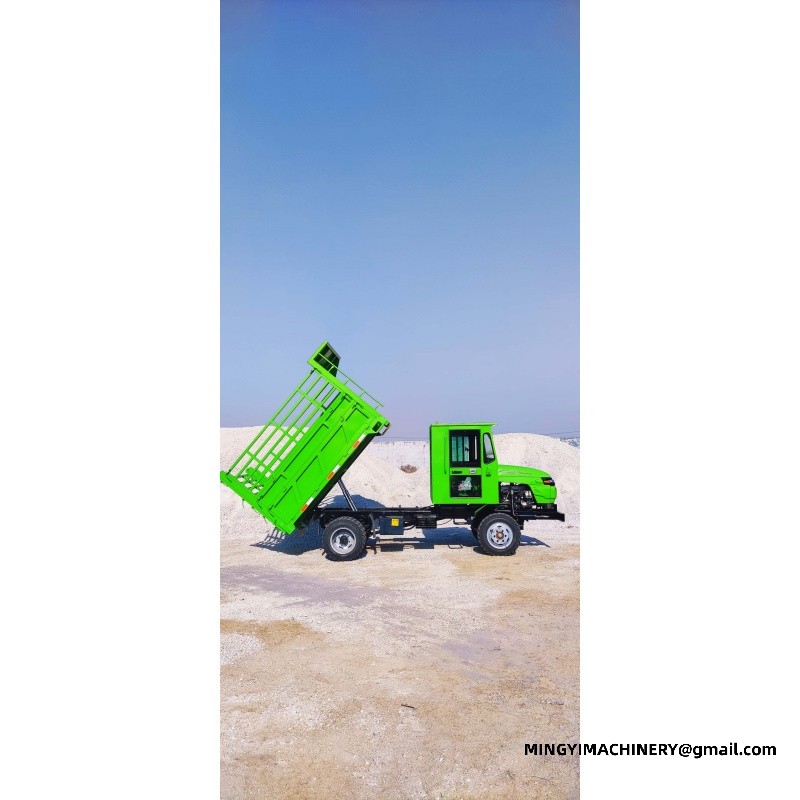 small articulated dump truck