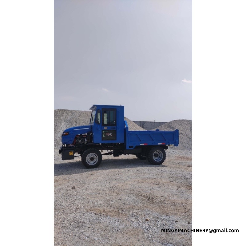 small articulated dump truck