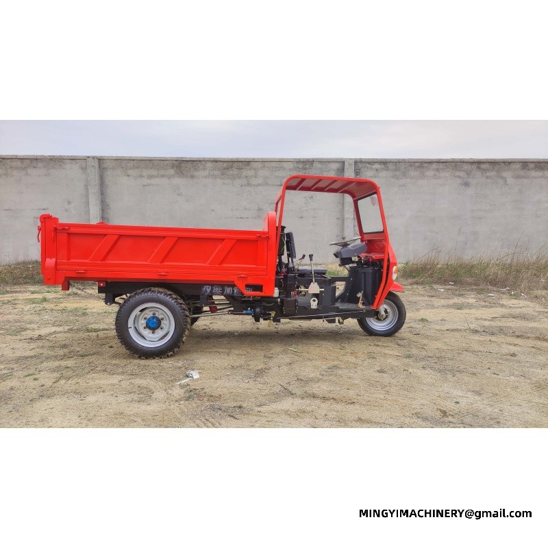 small articulated dump truck