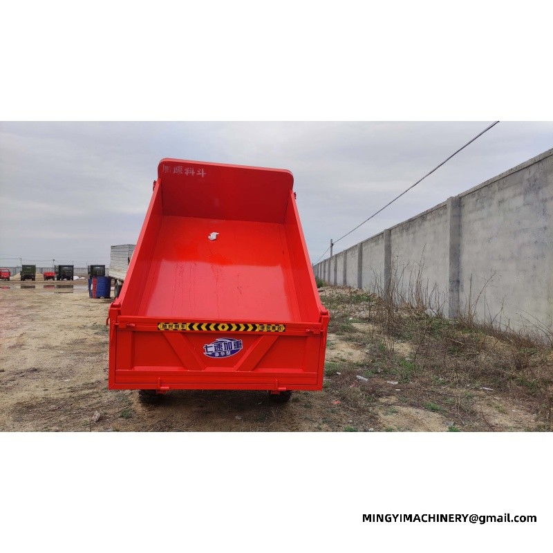 small articulated dump truck