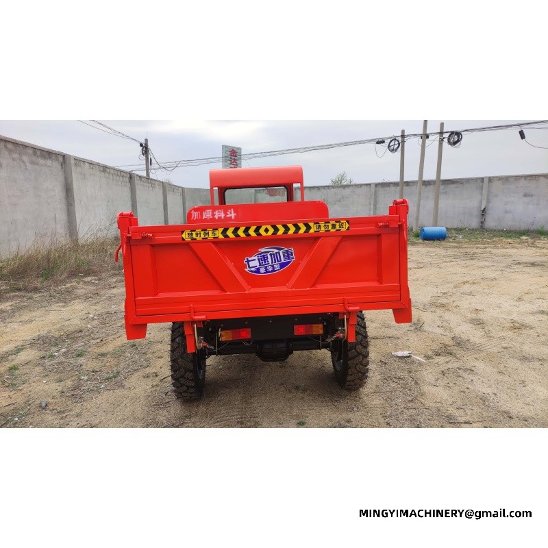 small articulated dump truck