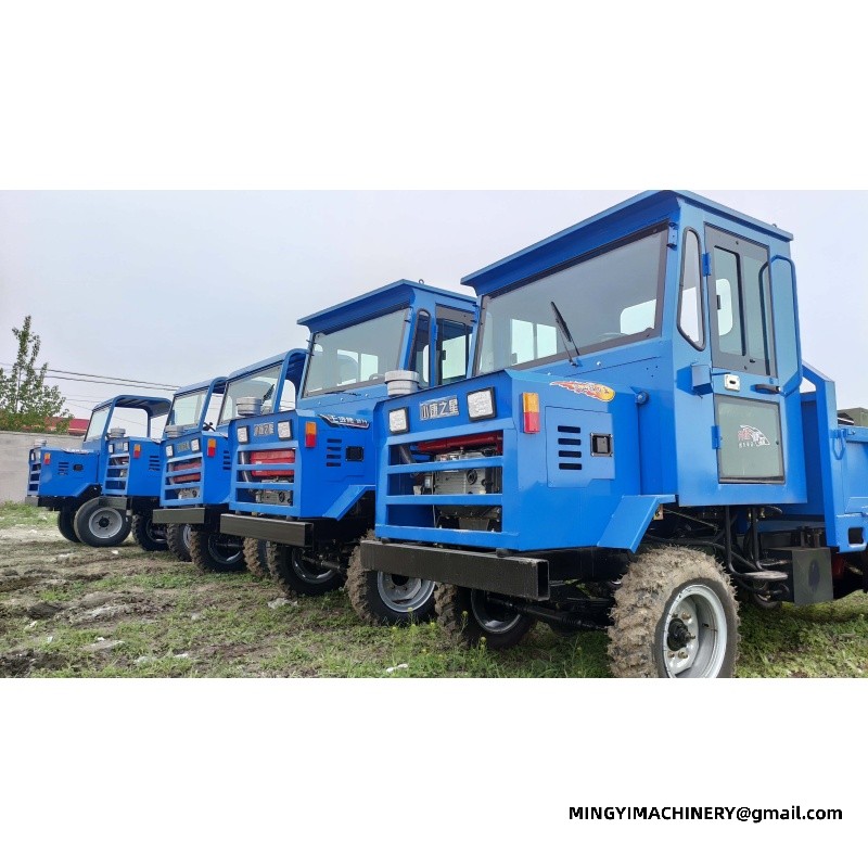 small articulated dump truck