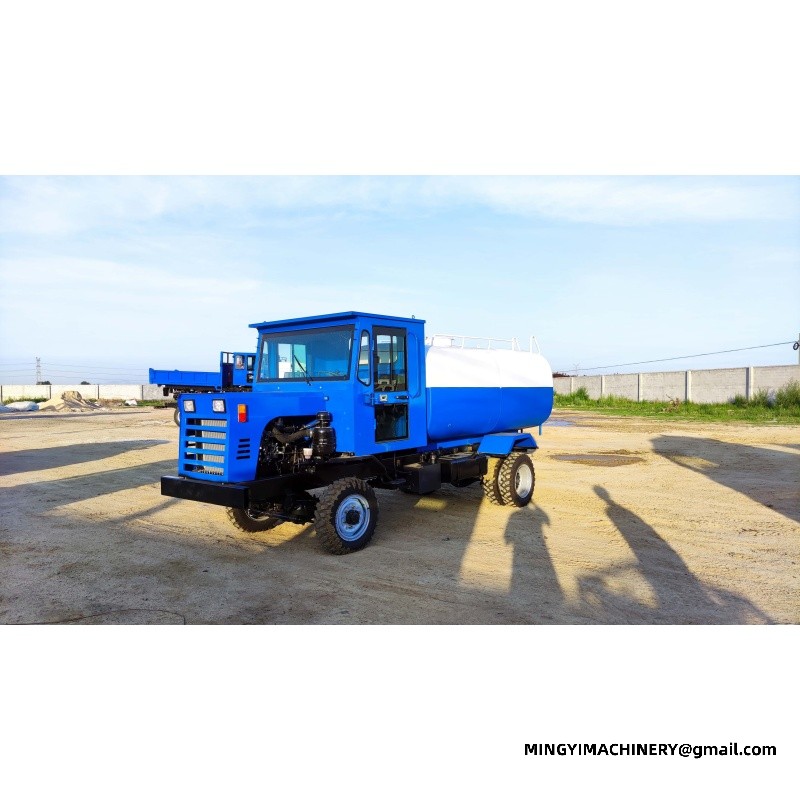 site dumper for road construction