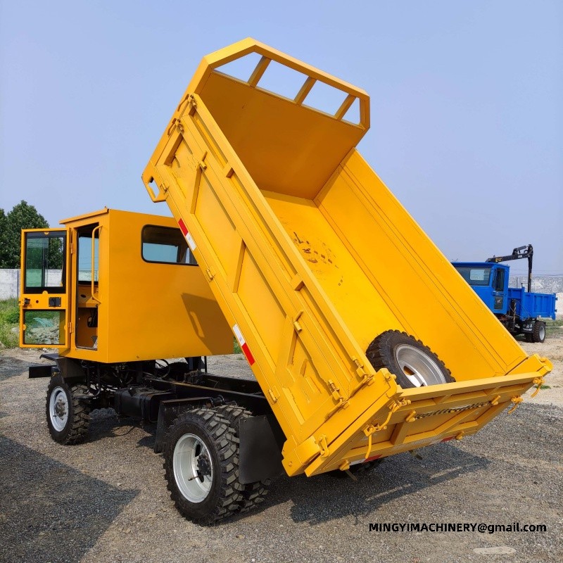 off road dumper with water tank