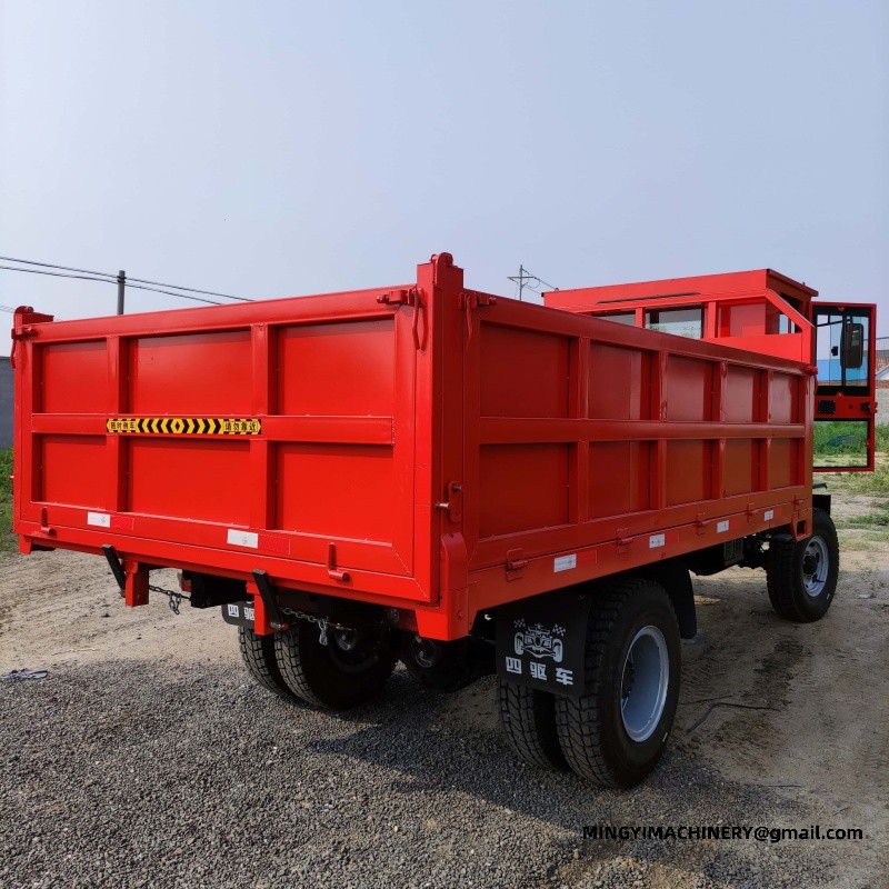 4x4 dumper with log grab