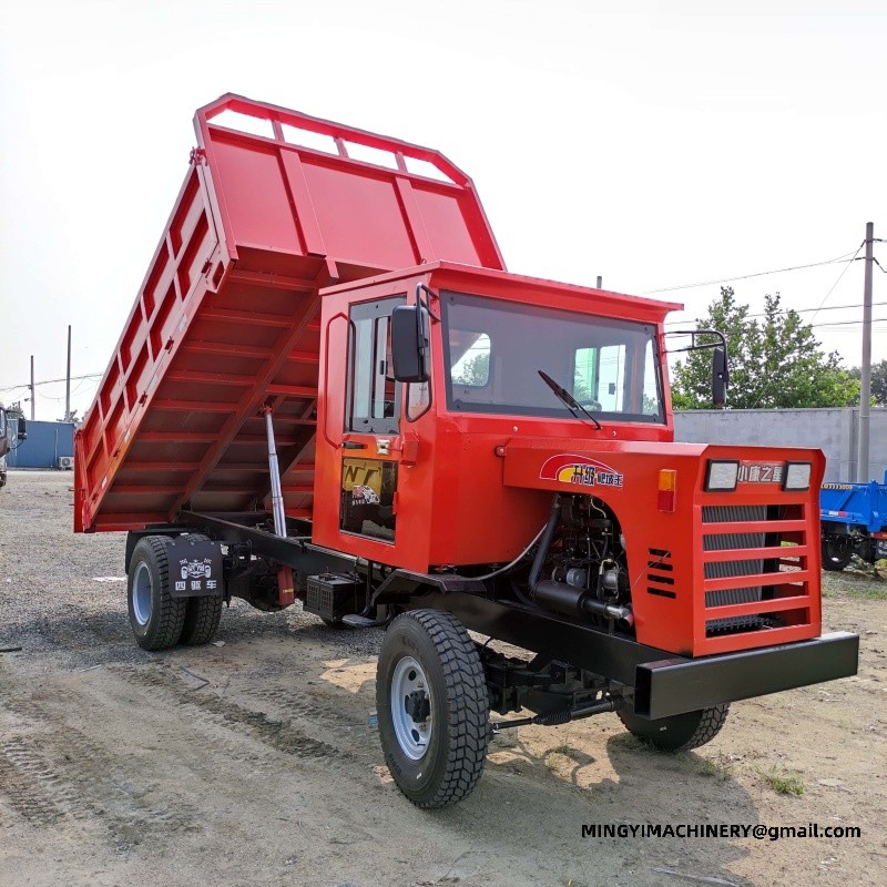 4x4 dumper with log grab