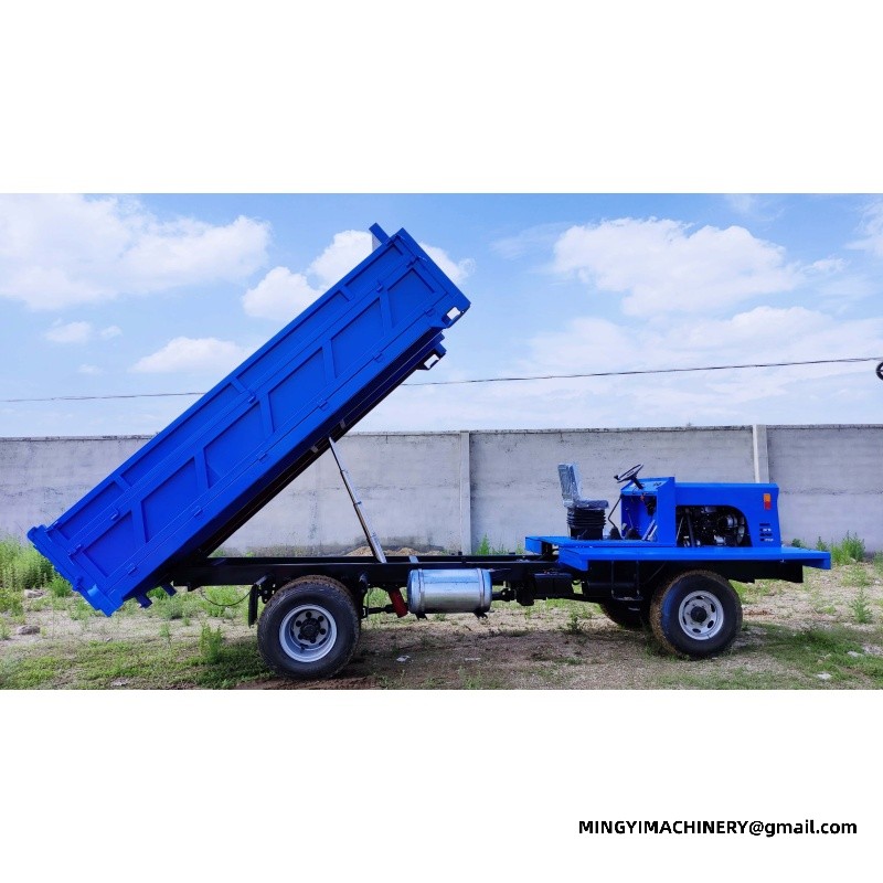 4x4 cargo transporter with hydraulic tipper