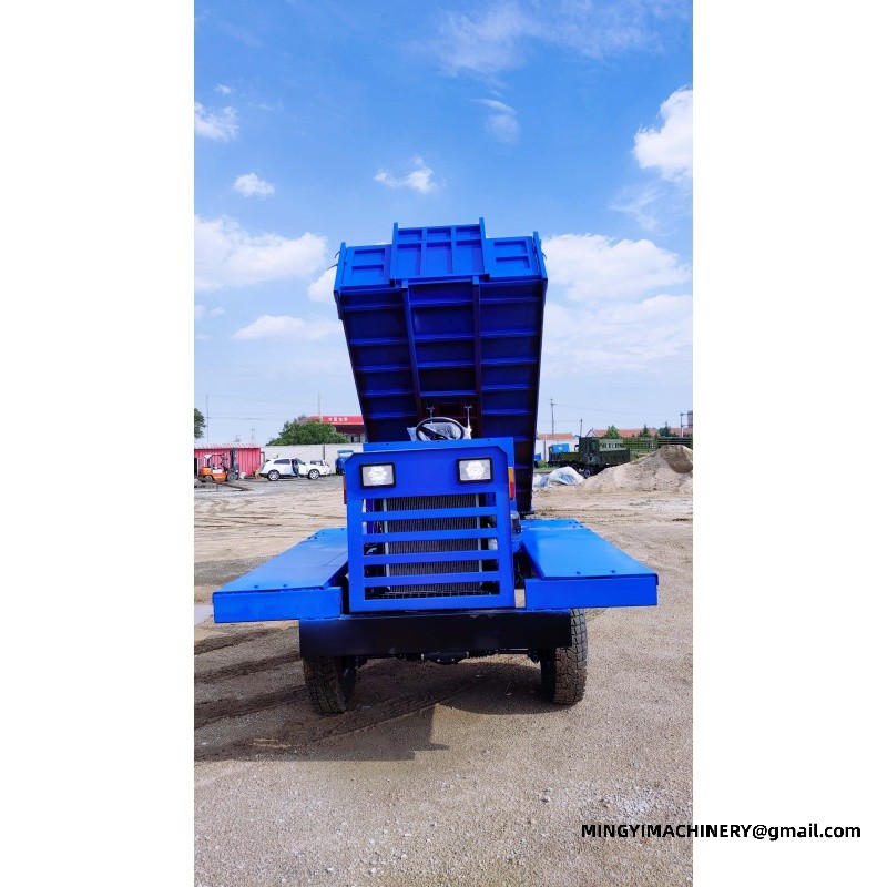 articulated steering dumper