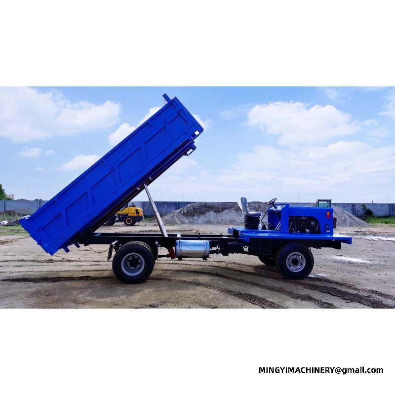 articulated steering dumper