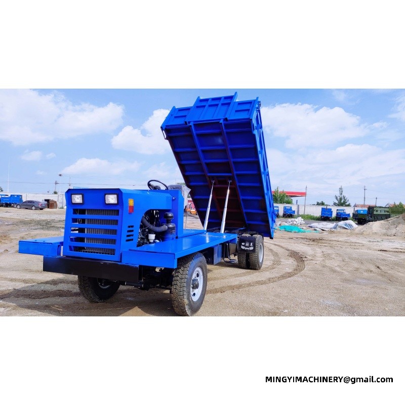 articulated steering dumper