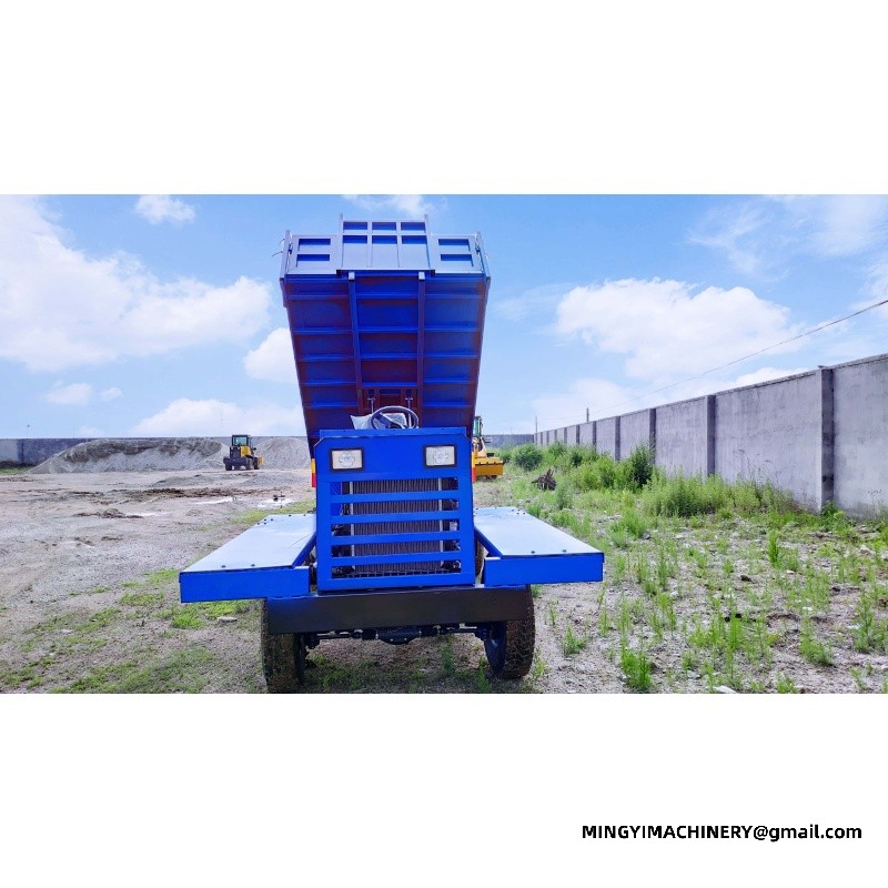 articulated steering dumper