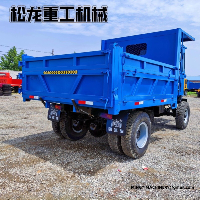 heavy duty 4WD site dumper for construction