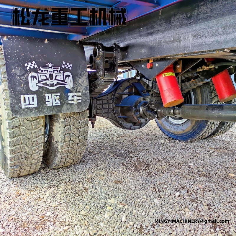 heavy duty 4WD site dumper for construction