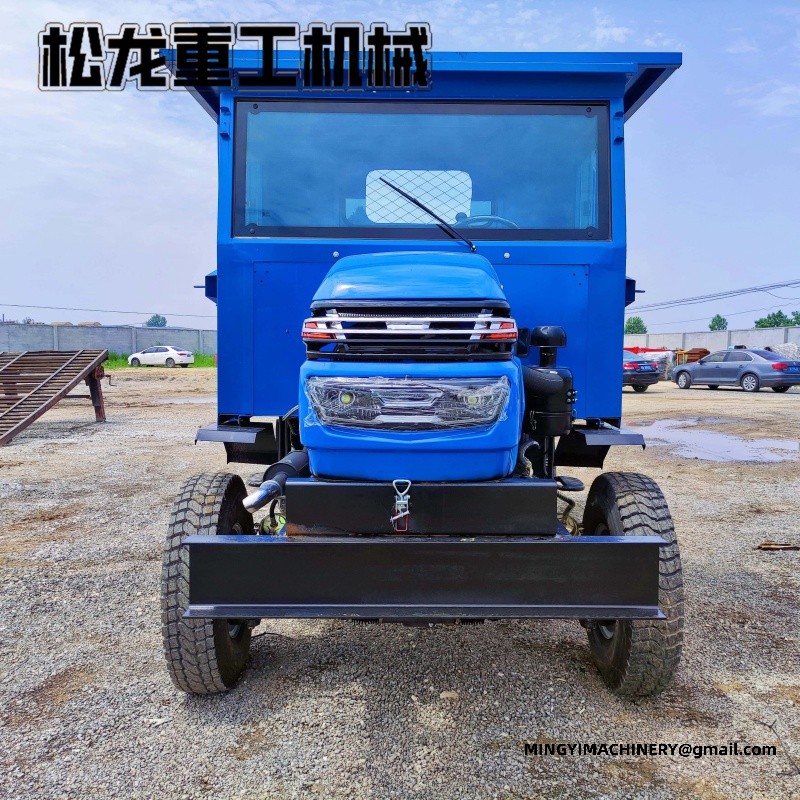 heavy duty 4WD site dumper for construction