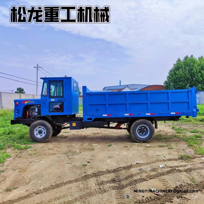 custom built all terrain dump truck