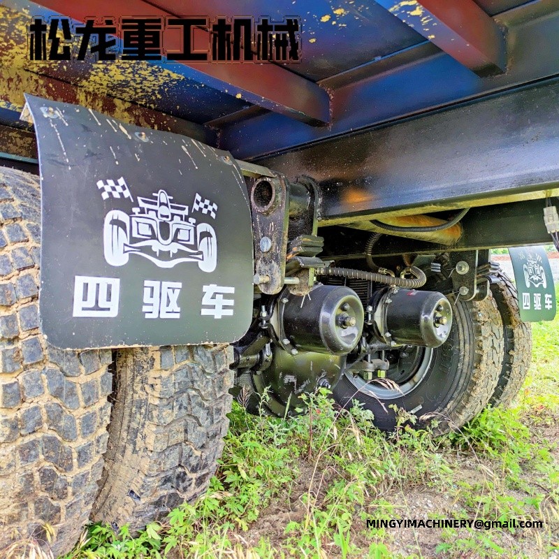 custom built all terrain dump truck