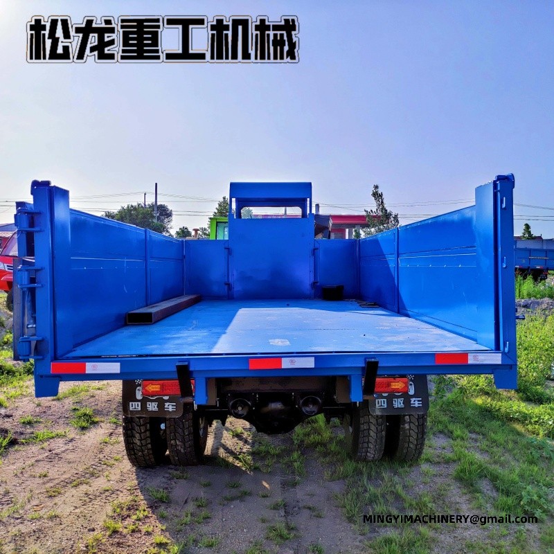 off road cargo transporter muddy road