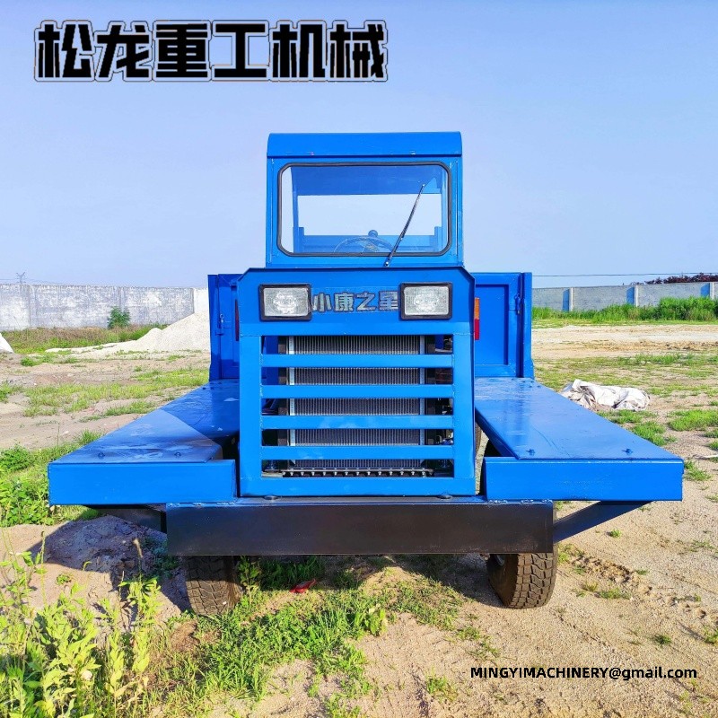 off road cargo transporter muddy road