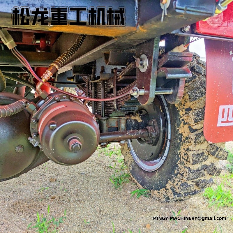 construction dumper hydraulic tipping
